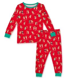 Magnetic Baby Reindeer Holiday Pajama