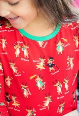 Magnetic Baby Reindeer Holiday Pajama