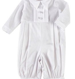COTTON PLEATED COVERALL W/HAT