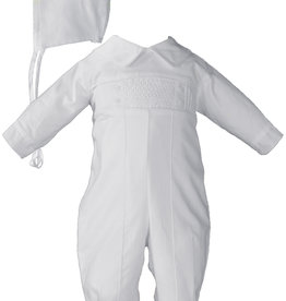 Cotton Smocked Christening 6m