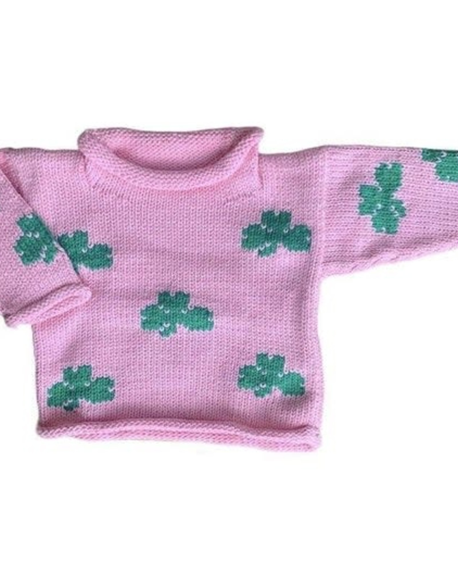 Claver Shamrock Sweater Lt. Pink