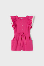 Ruffle Knit Romper