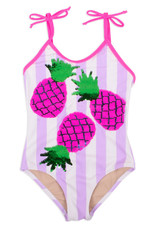 Shade Critters Magenta Pineapple Swimsuit Tod