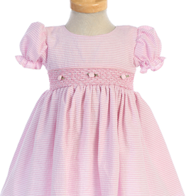 Swea Pea & Lilli Pink Seersucker Dress