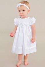 Cotton Gown w/organza & hb