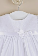 Cotton Gown w/organza & hb