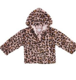 Hooded Leopard Jacket