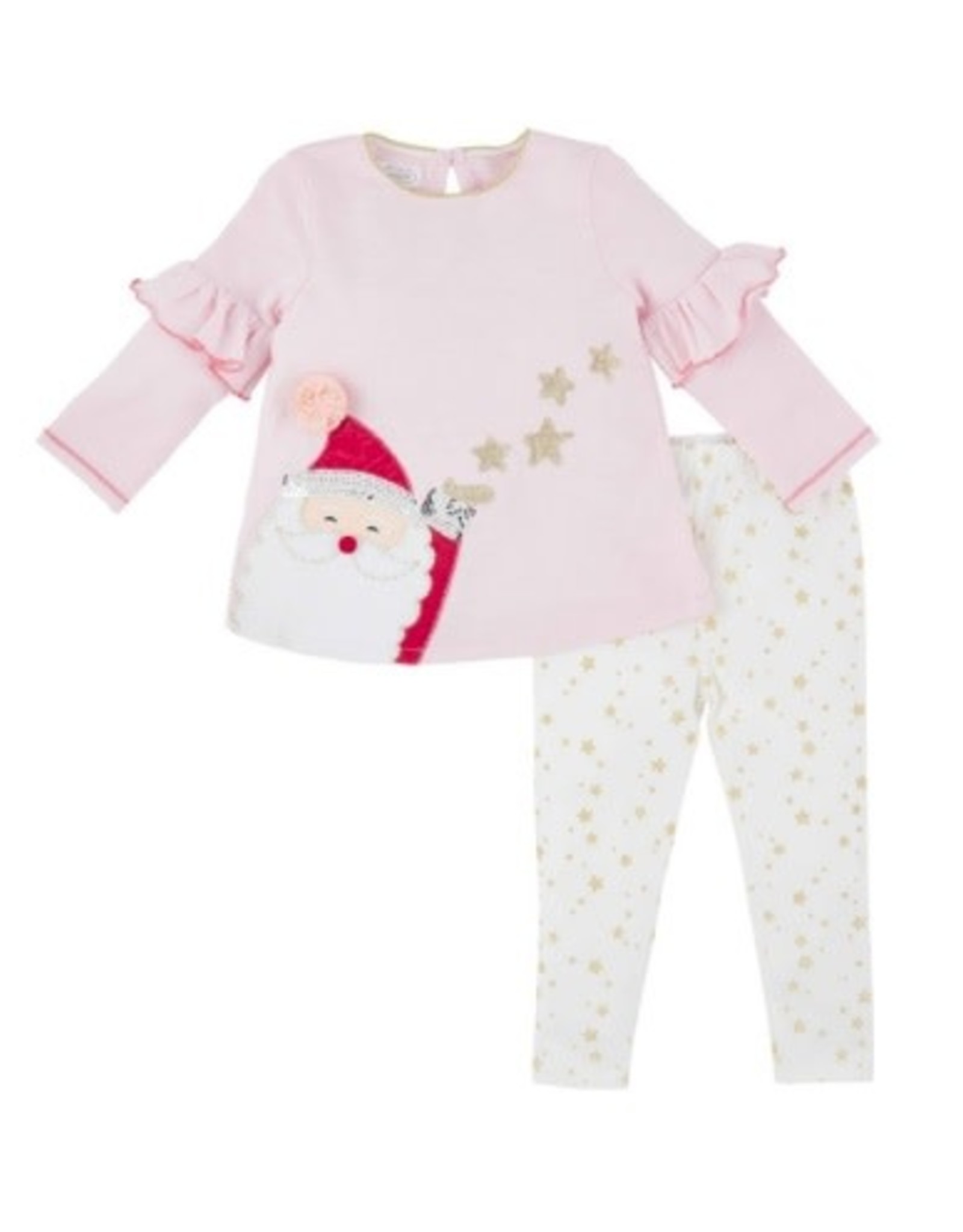 Pink Santa Tunic & Legg Set