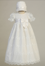 Swea Pea & Lilli Embroidered Tulle Gown w/bow