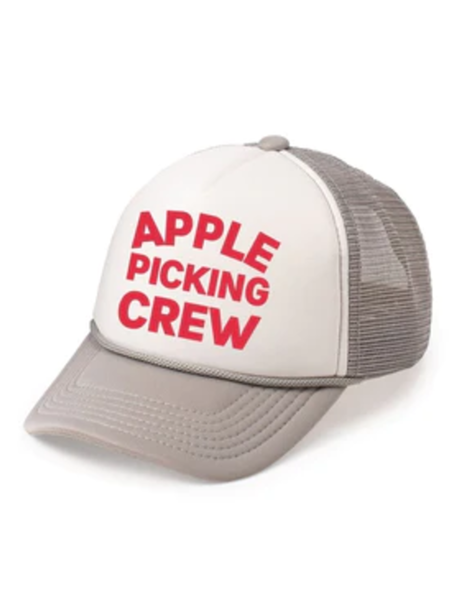 Apple Picking Crew Hat Gray