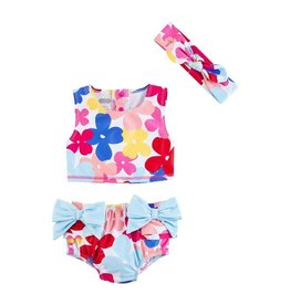 Floral Swimsuit w/HB