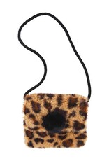 Leopard Pom Purse