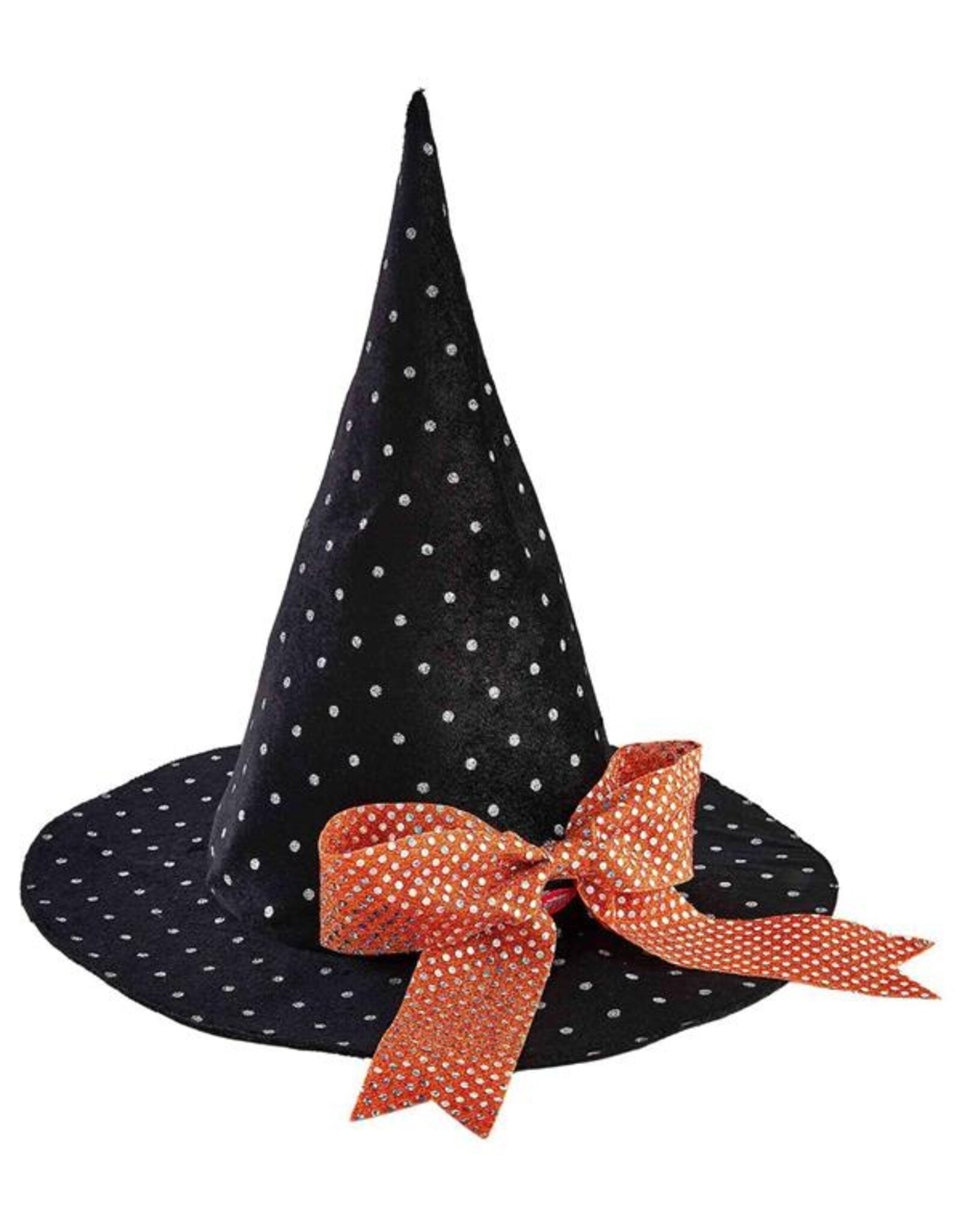 Polka Dot Dancing Witch Hat