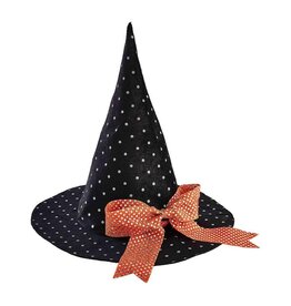 Polka Dot Dancing Witch Hat