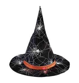 Spider Web Dancing Witch Hat