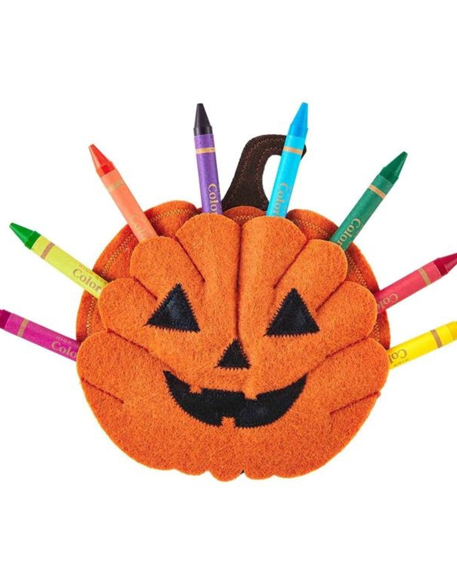 Pumpkin Crayon Holder