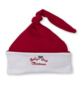 Kissy Kissy Babys First Christmas Stocking Hat