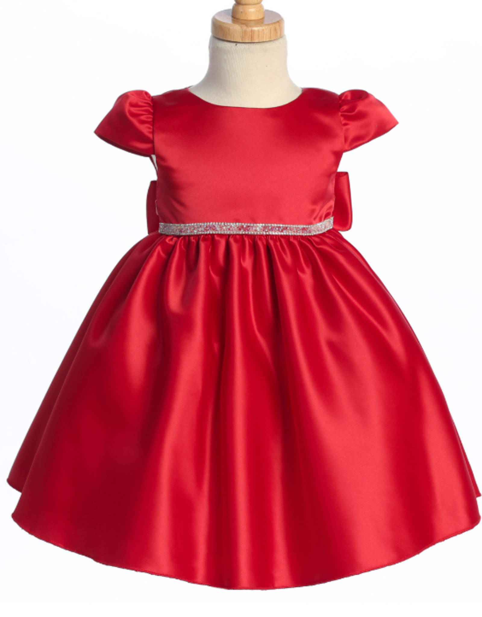 Swea Pea & Lilli Red Satin Dress