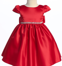 Swea Pea & Lilli Red Satin Dress