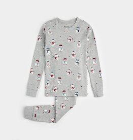 Petit Lem Skating Snowmen Pajama