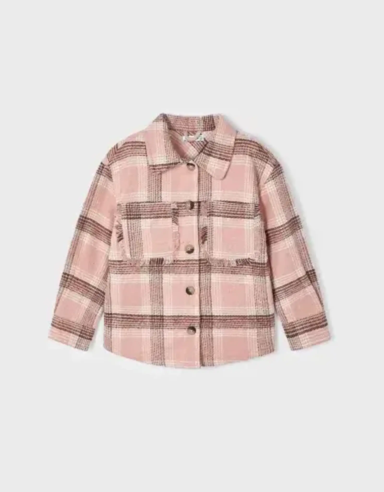 Pink Plaid Shacket