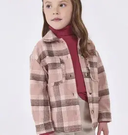 Pink Plaid Shacket