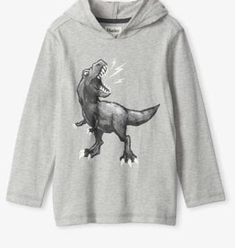 Hatley Dino Long Sleeve Hooded Tee