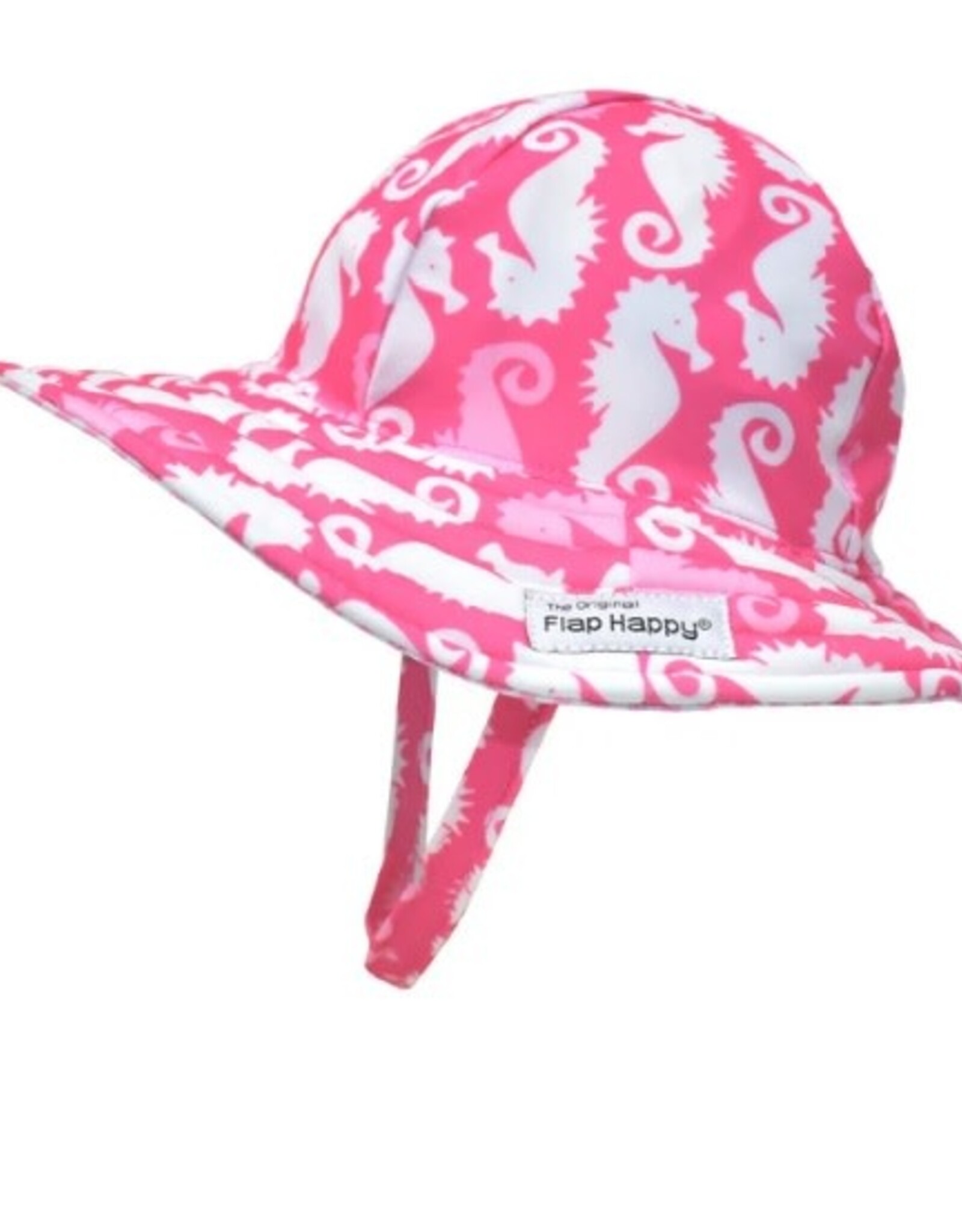 Flap Happy Happy Pink Seahorses Hat