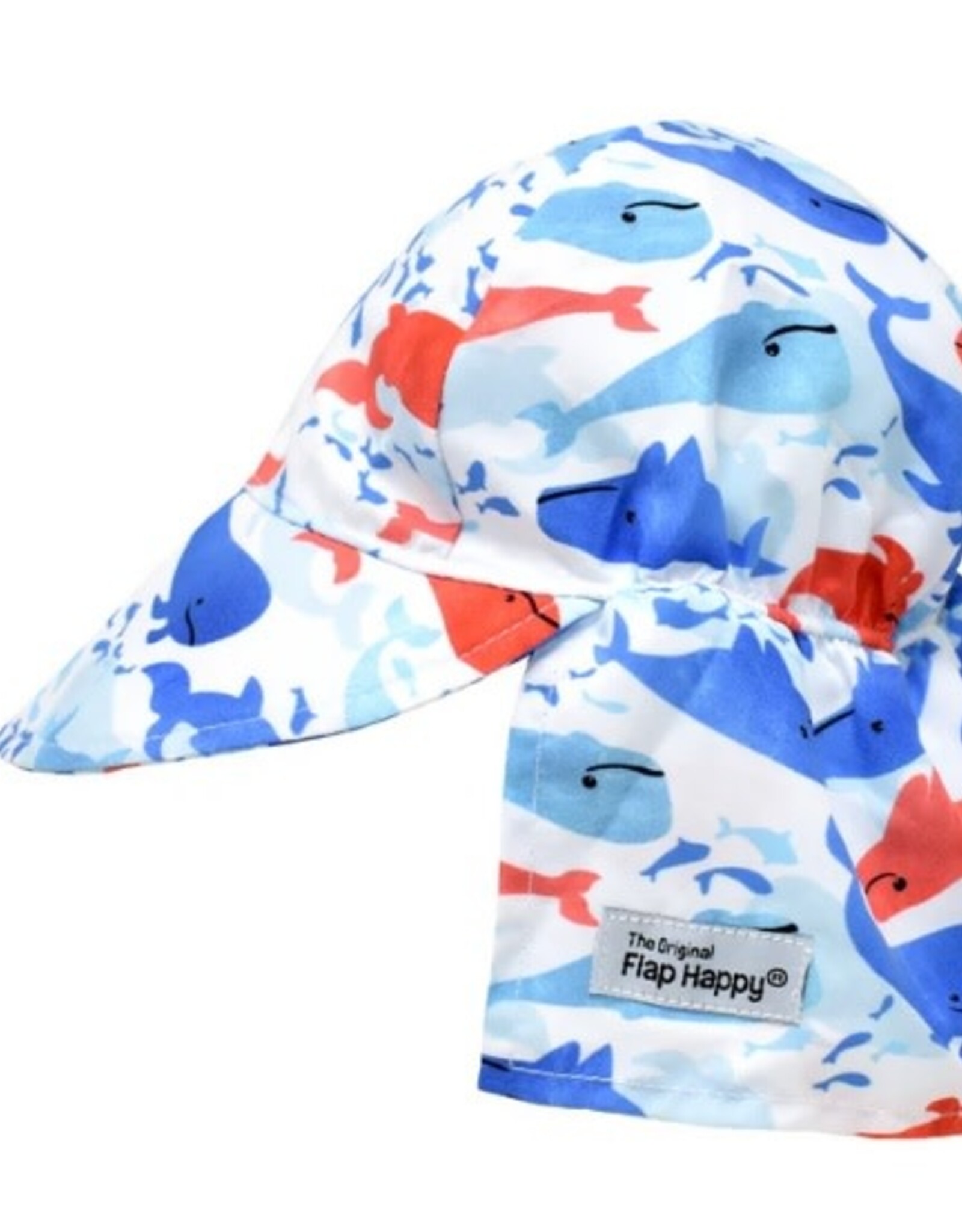 Flap Happy Splish Splash Whale Hat