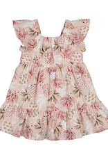 Textured Printed Dress