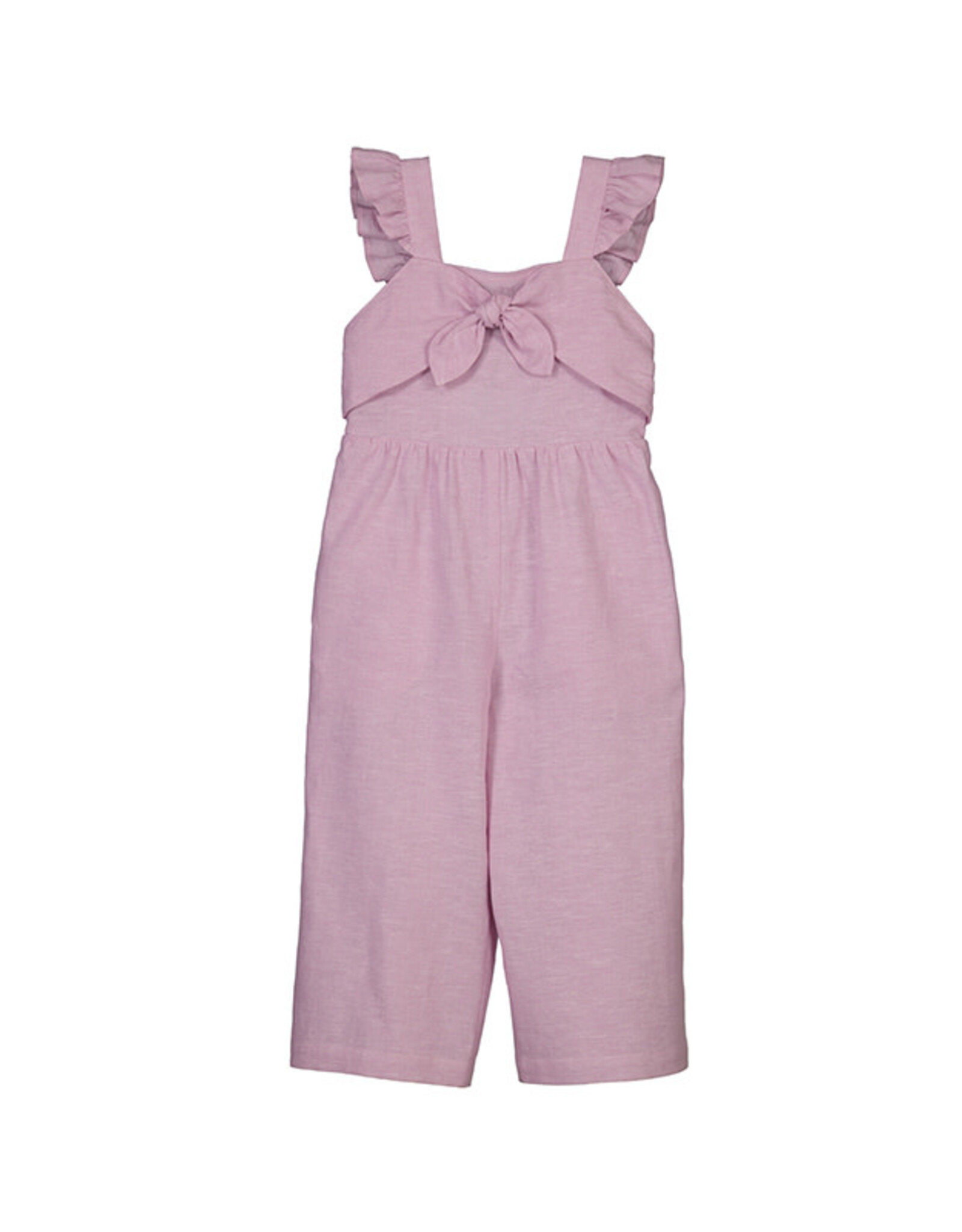 Mauve Linen Romper