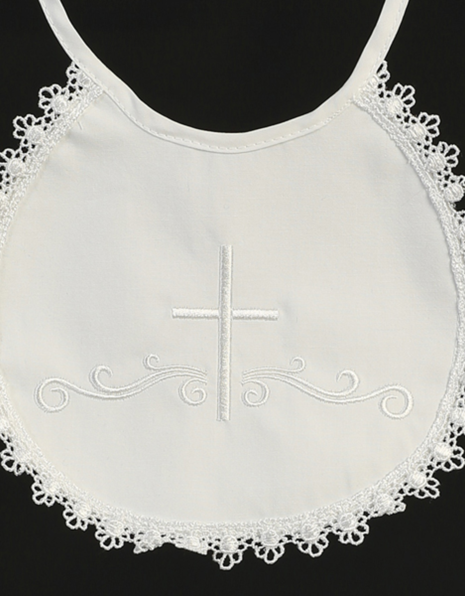 White Lace Bib