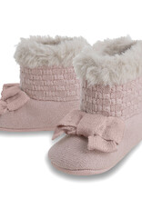 Sugar Pink Knit Boots