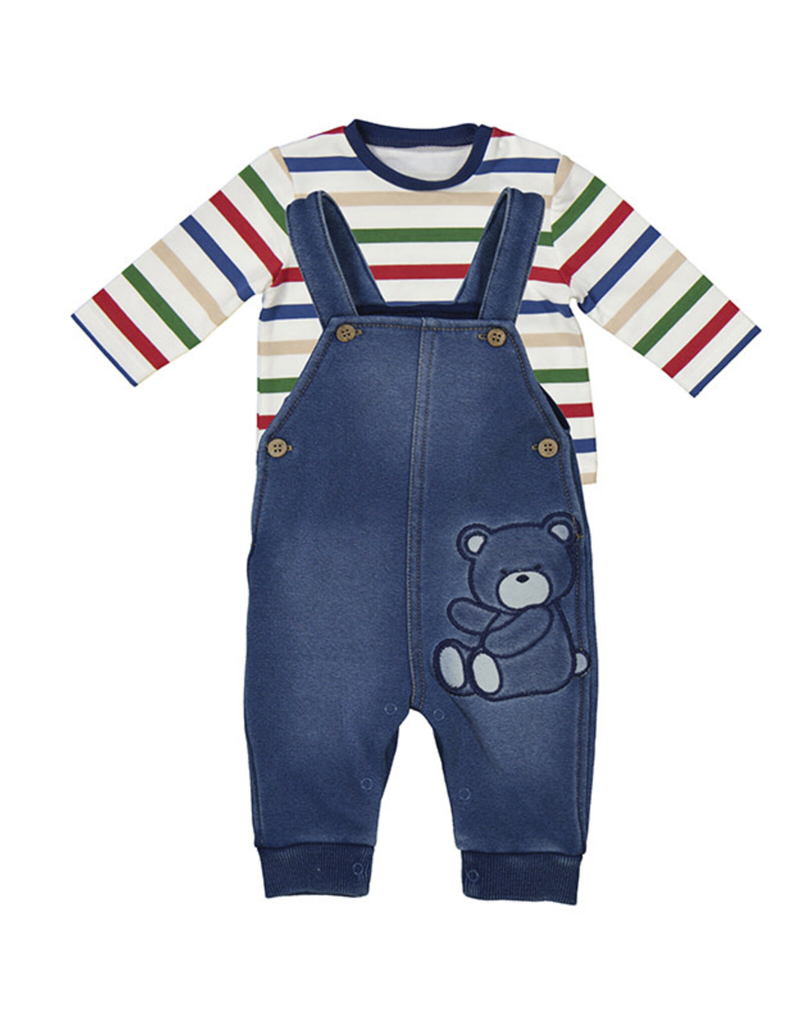 Fleece Overall Set Blue