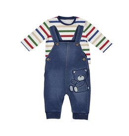 Fleece Overall Set Blue