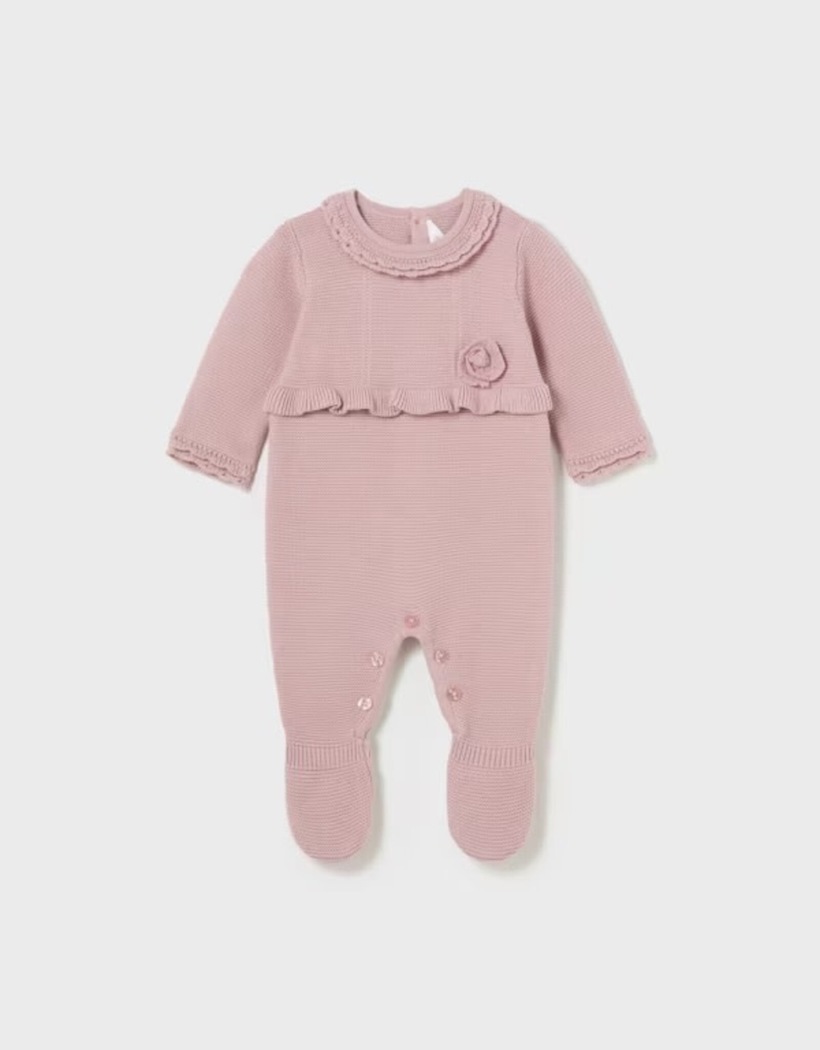 Sugar Pink Tricot Romper