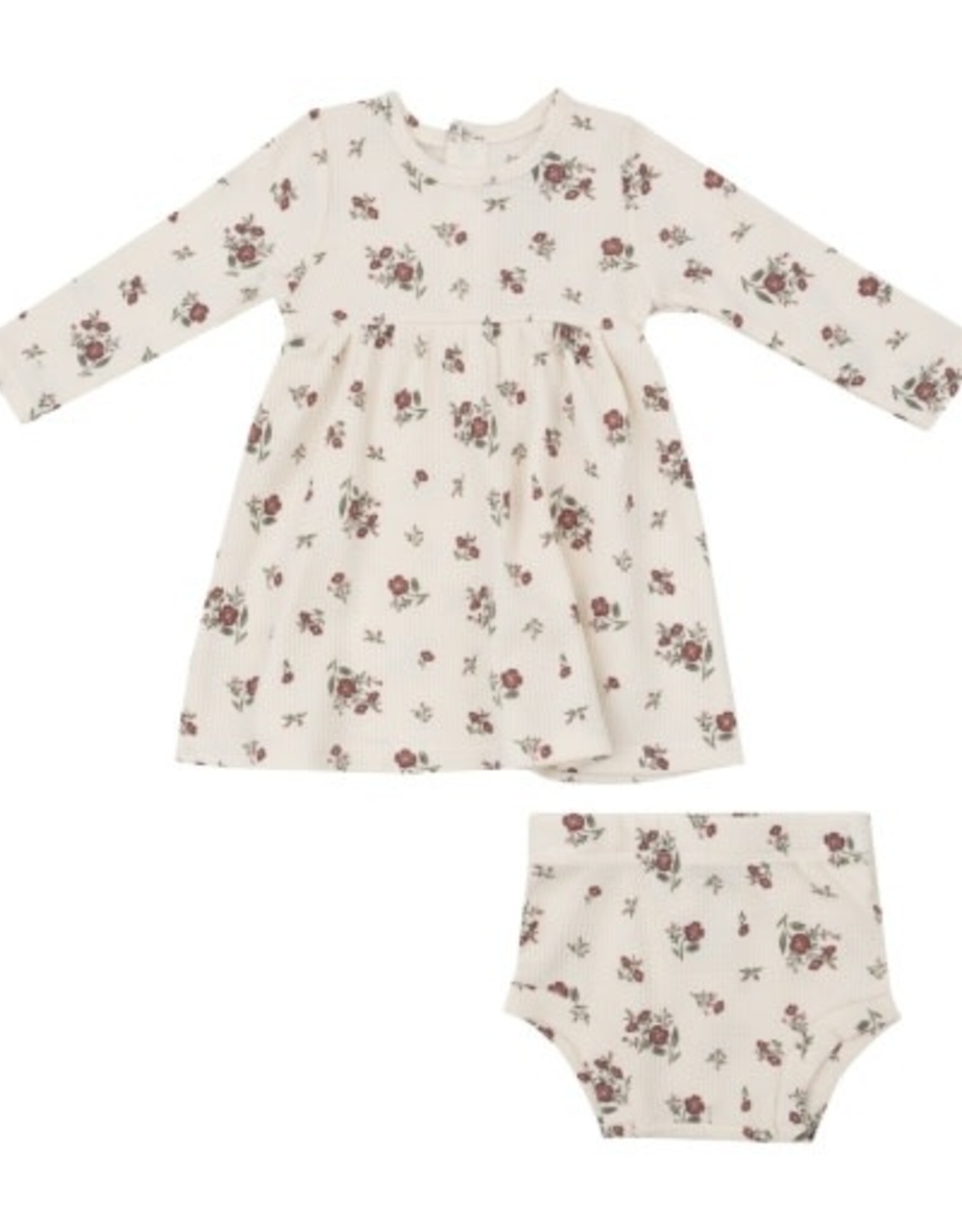 Misty Rose Floral Dress