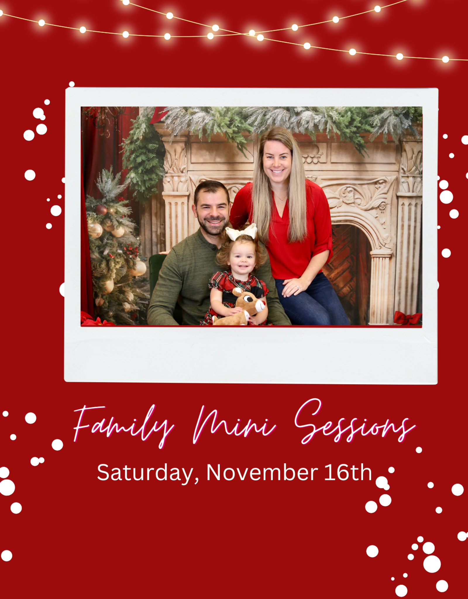 Family Mini Session Saturday November 16th