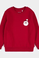 Petit Lem Santa Sweatshirt Red