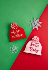 Red Oh So Merry Hat 2T-5T