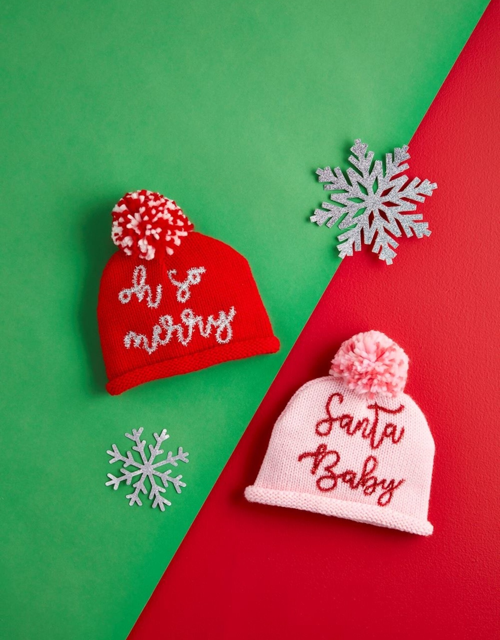 Red Oh So Merry Hat 2T-5T