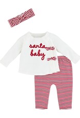 Santa Baby Pant w/ Headband Set