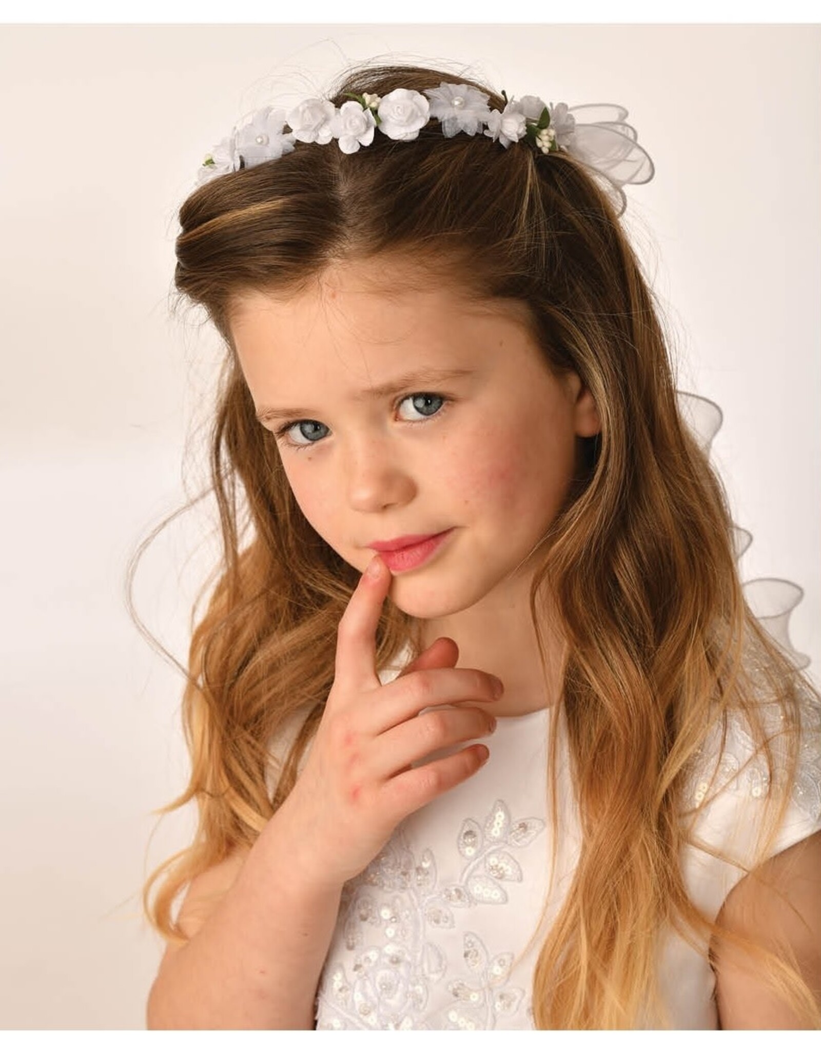 Sweetie Pie HD14 Headpiece w/ leaves and flowers