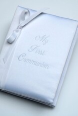 White Satin My First Communion Photo Album