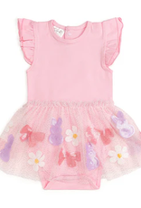 Bunny Bow Tutu Bodysuit