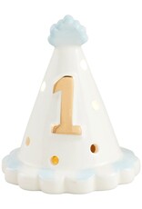 Blue Birthday Hat Sitter