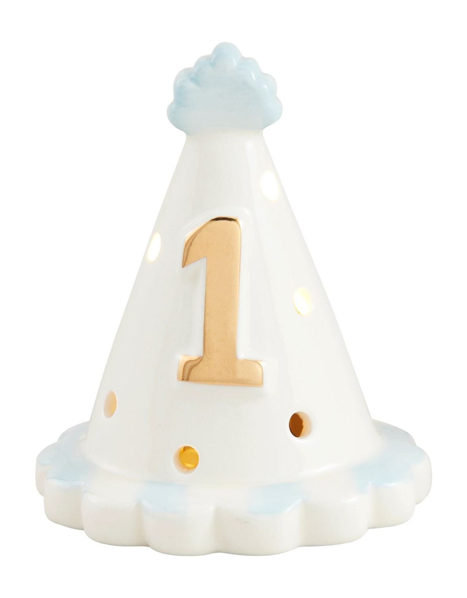 Blue Birthday Hat Sitter