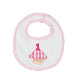 Pink Cupcake Bib