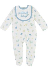 Pickleball Footie w/bib Bl