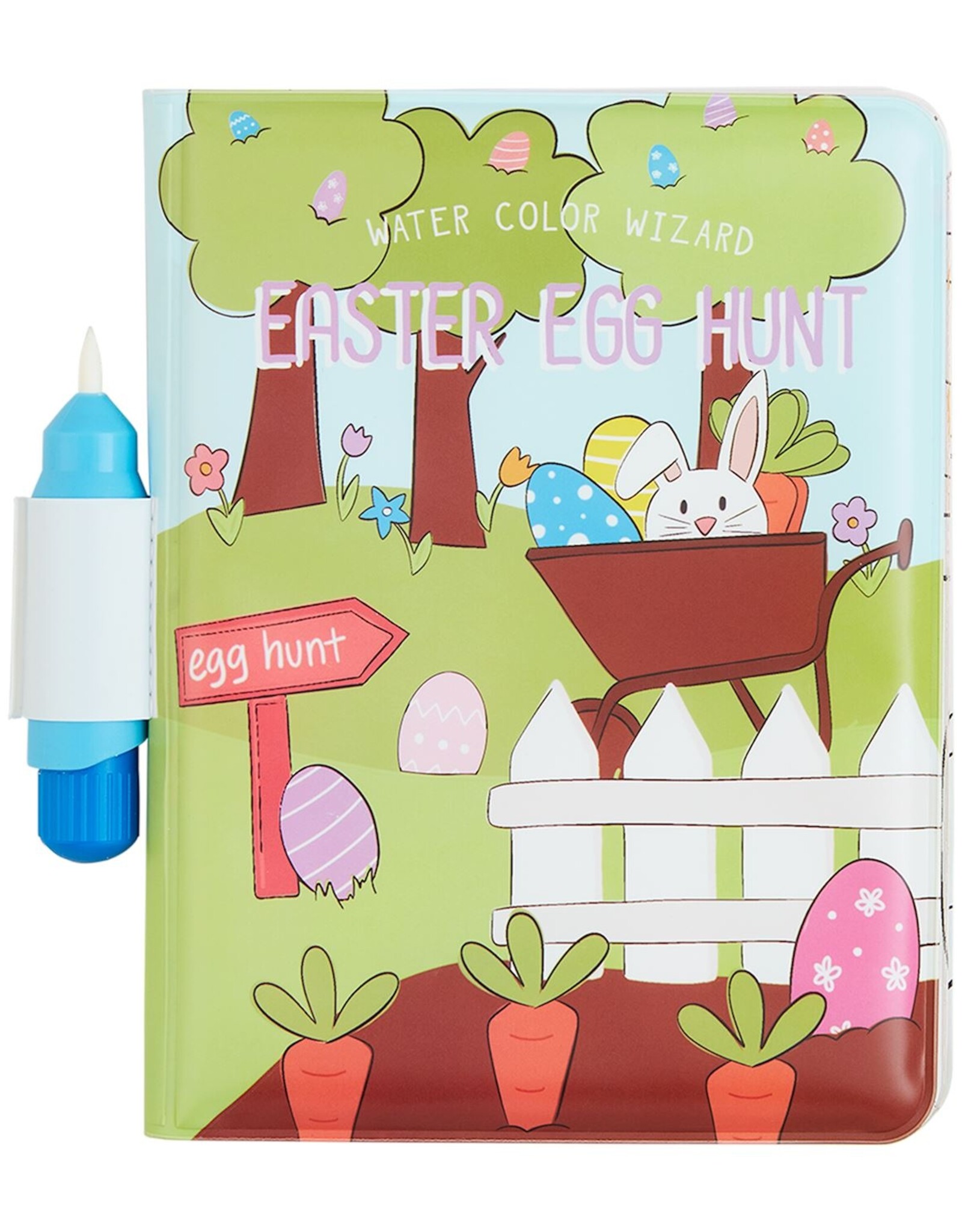 Egg Hunt Water Coloring Book